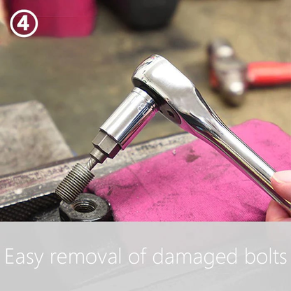 10PCS Damaged Screw Extractor Kit