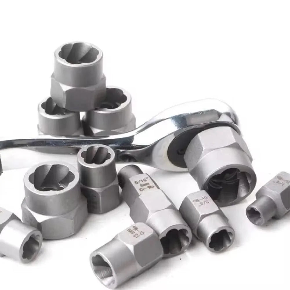 14PCS Bolt & Nut Extractor Set